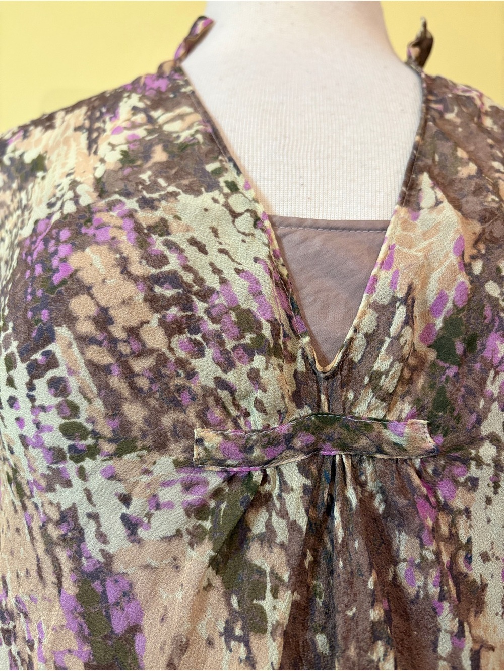 Diane Von Furstenberg Silk Tank and Liner - Picture 7 of 10